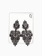 Серьги металл «Люстры», чёрные - Фото 5