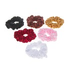 резинка для волос атлас d-14,5 см классика - Фото 2