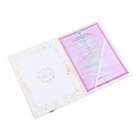 Папка для свидетельства о заключении брака, А4 «Белые розы» - Фото 7