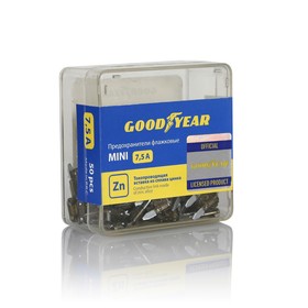 Флажковые предохранители Goodyear «мини», набор 50 шт, 7,5 А 3474834