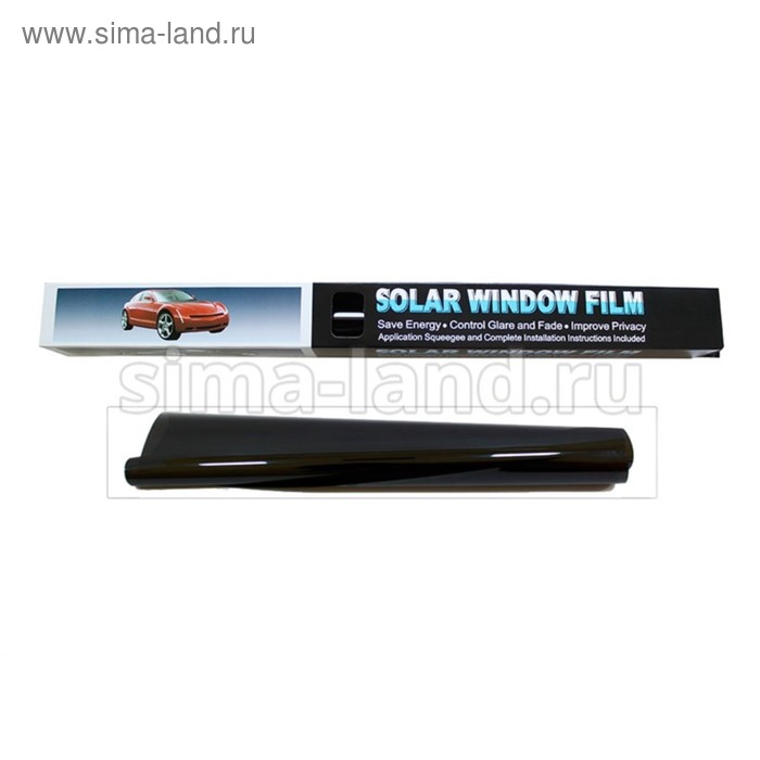 Пленка тонировочная Top-Solar, 0.5 x 3 м, 15% Black - Фото 1
