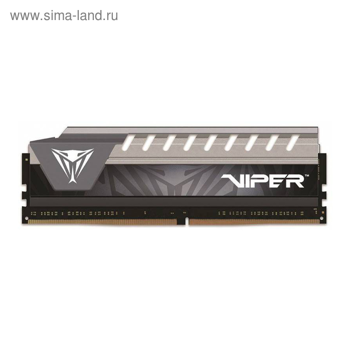 Память DDR4 4Gb 2400MHz Patriot PVE44G240C6GY RTL PC4-19200 CL16 DIMM 288-pin 1.2В - Фото 1