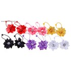 резинка для волос "Маленькая модница" блеск кристалл герберка (набор 2шт) - Фото 2