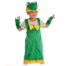 Карнавальный костюм «Лягушонок», плюш, рост 92-122 см