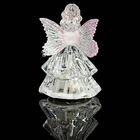 Сувенир стекло "Ангел розовые щечки" свет 11х7х5 см - Фото 5