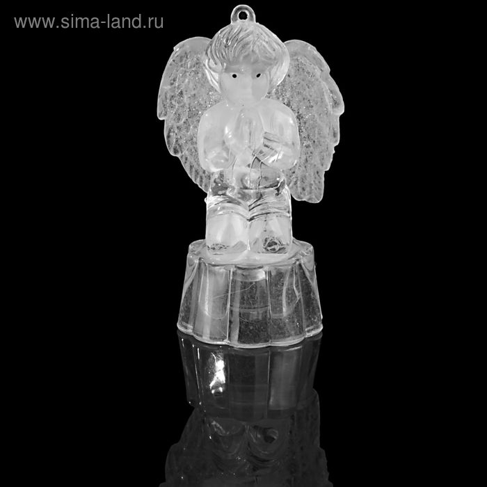 стекло ангел розовые щечки свет 9*5,5*4 см - Фото 1