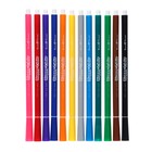 Фломастеры 12 цветов BrunoVisconti HappyColor, МИКС - Фото 2
