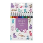 Фломастеры 12 цветов BrunoVisconti HappyColor, МИКС - Фото 5