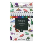 Фломастеры 12 цветов BrunoVisconti HappyColor, МИКС - Фото 7