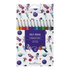 Фломастеры 12 цветов BrunoVisconti HappyColor, МИКС - Фото 6