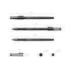Ручка гелевая ErichKrause Gelica, чернила чёрные, узел 0.5 мм, длина линии письма 500 метров - Фото 2