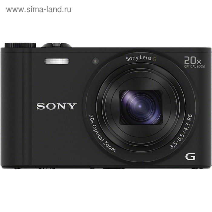 Фотоаппарат Sony Cyber-shot DSC-WX350 black 18.2Mpix Zoom20x - Фото 1
