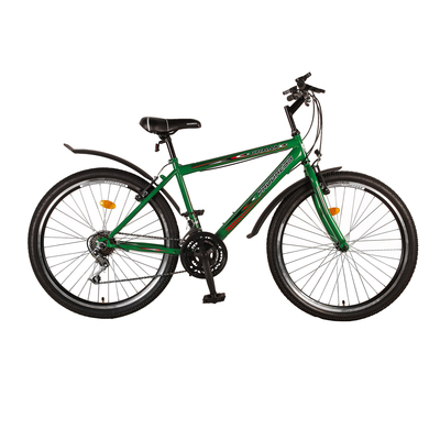 Велосипед 26" Progress модель Crank RUS, 2017, цвет зеленый, размер 19"