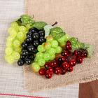 Муляж "Виноград" глянец, 22 ягоды 12 см, микс - фото 5804055