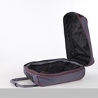Чемодан малый с сумкой, отдел на молнии, наружный карман, цвет серый - Фото 6