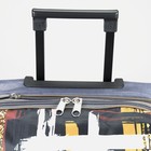 Чемодан малый 20" с сумкой, отдел на молнии, наружный карман, с расширением, цвет серый - Фото 6