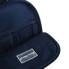 Рюкзак школьный Bruno Visconti, 40 х 30 х 19 см, эргономичная спинка, «Еноты», синий, с пеналом - Фото 6