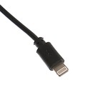 Автомобильное зарядное устройство LuazON LCC-23, lightning, 1 A, USB, 1 А, черное - Фото 4