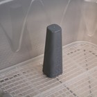 Туалет "Риф" со столбиком, для собак, 55 х 40 см, серый - Фото 3