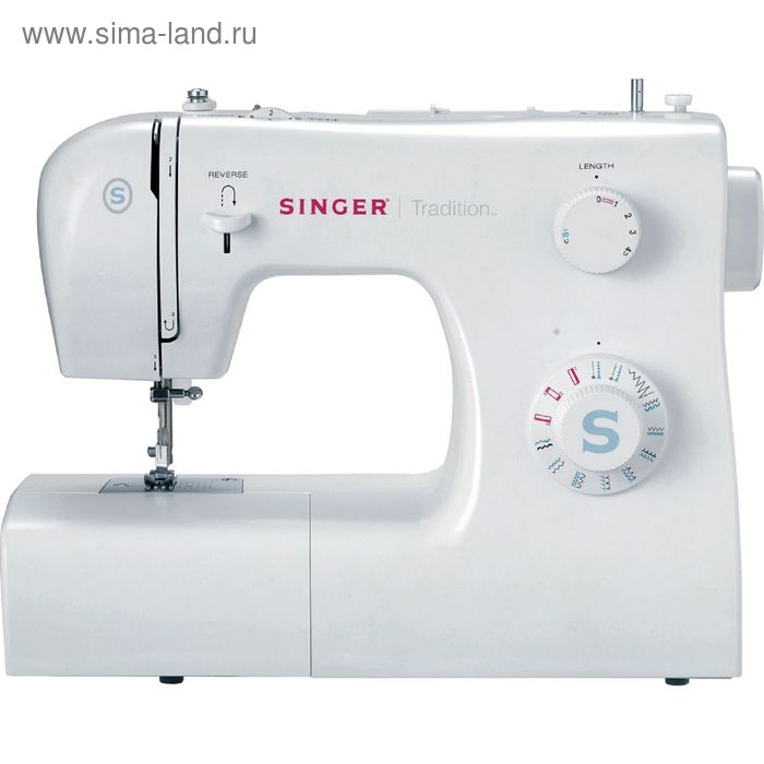 Швейная машина Singer Tradition 2259, 85 Вт, 22 операции, полуавтомат, реверс, белая - Фото 1
