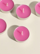 Набор свечей ароматических чайных «Роза», 10 г, 9 шт. - фото 809558896