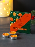 Набор свечей ароматических чайных «Зимний мандарин», 10 г, 9 шт. - Фото 8