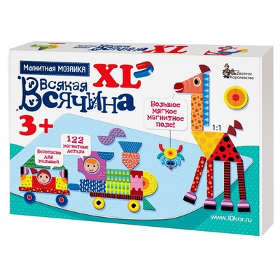 Мозаика магнитная Десятое Королевство «Всякая всячина»