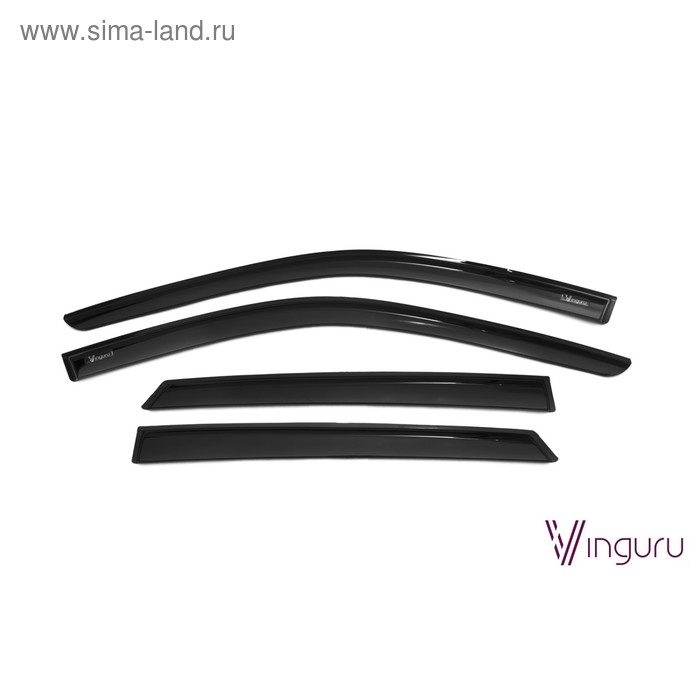 Ветровики Vinguru для Datsun on-Do 2014-2016 седан накладные скотч 4 шт 1844₽