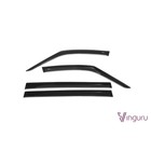 Ветровики Vinguru для Opel Zafira C Tourer 2012-2015, минивен, накладные, скотч, акрил, 4 шт - Фото 1