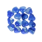 декор стекло сердце (набор 15 шт) 250 гр - Фото 1