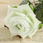 Цветы искусственные "Роза" 56 см d-8,5 см, белый - Фото 2