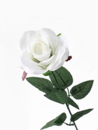 цветы искусственные роза 56 см d-8,5 см белая - фото 809293793