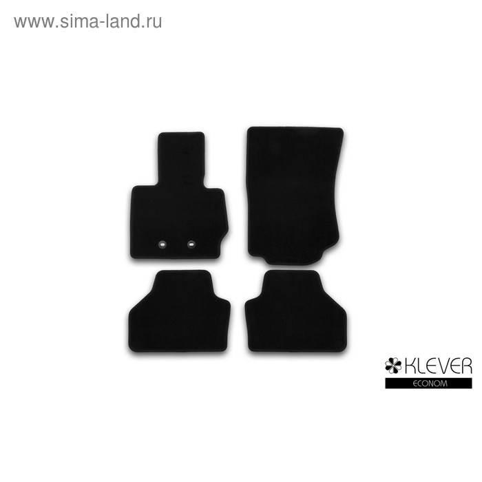 Коврики в салон Klever Econom BMW X3 2010-2014, 2014-2016, кросс., 4 шт. (текстиль) - Фото 1