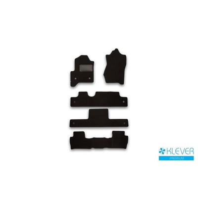 Коврики в салон Klever Premium CHEVROLET Tahoe, 2015-2016, кросс., 5 шт. (текстиль)