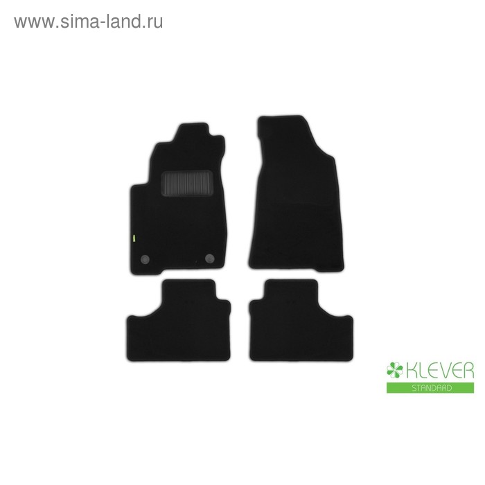 Коврики в салон Klever Standard CHEVROLET NIVA, 2009-2016, кросс., 4 шт. (текстиль) - Фото 1