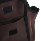 Сумка-переноска на плечо, 37 х 13 х 20 см, ткань ПВХ, коричневый - Фото 3
