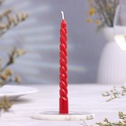 Набор свечей ароматических витых, 1.5×15 см, 2 шт., клубника - Фото 2