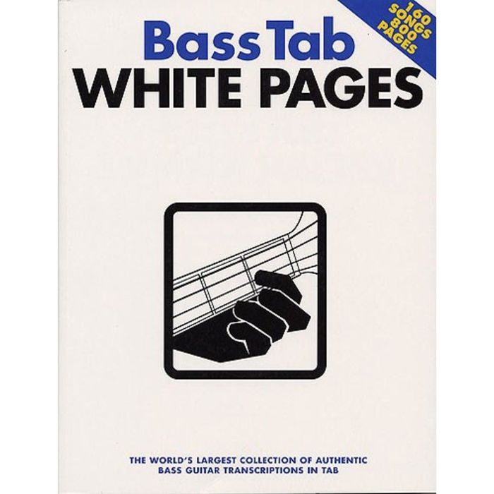 Белые страницы: Бас-гитара, 800 стр., язык: английский
