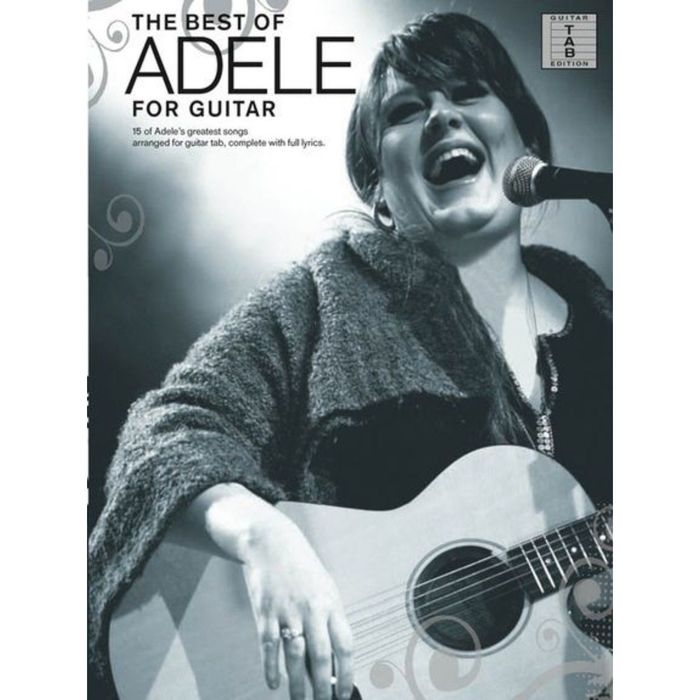 Adele: The Best Of (Guitar Tab) гитарные табулатуры на песни Адель,  язык: английский