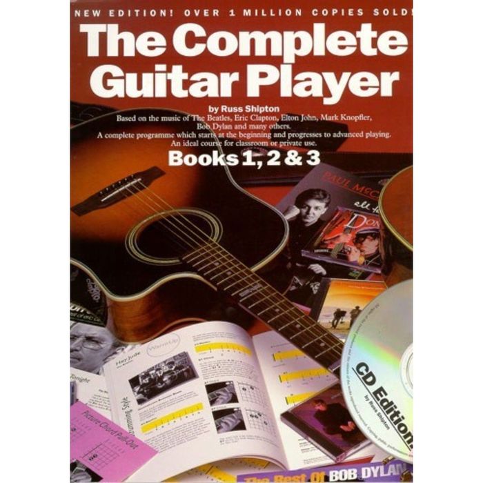 THE COMPLETE GUITAR PLAYER BOOKS 1 2 & 3 OMNIBUS NEW EDN GTR BOOK/CD