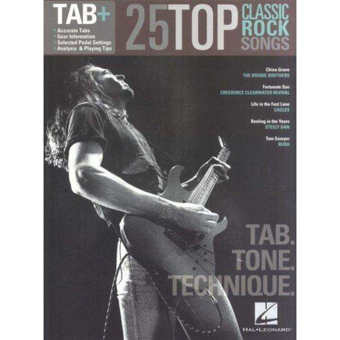 Tab+: 25 Classic Rock Songs - Tab. Tone. Technique