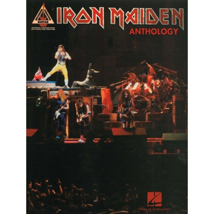 IRON MAIDEN ANTHOLOGY GUITAR TAB GUITAR RECORDED VERSIONS BOOK