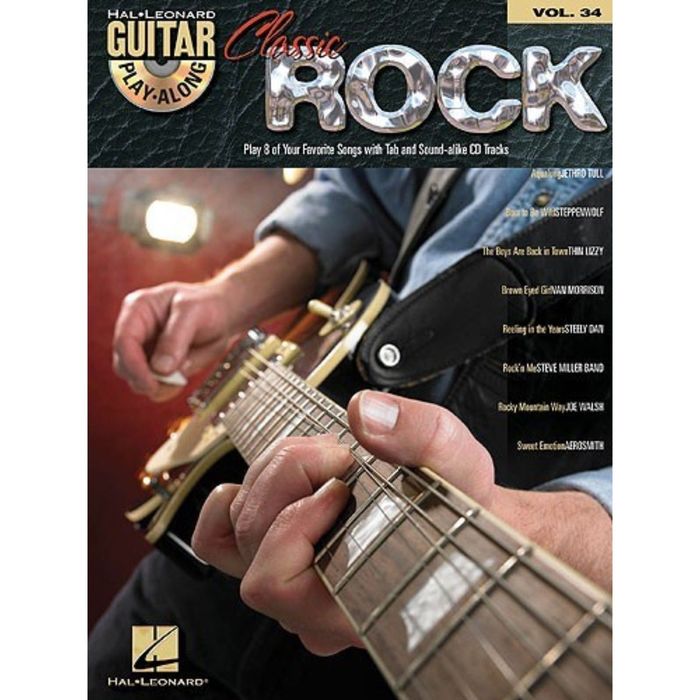 Играй на гитаре один: Классический рок, 64 стр., язык: английский