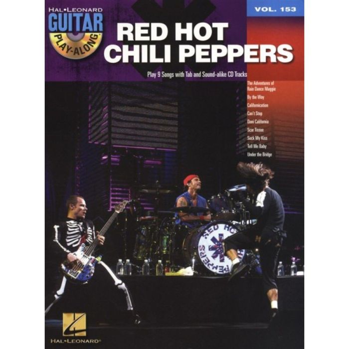 GUITAR PLAY ALONG VOLUME 153 RED HOT CHILI PEPPERS GTR BK/CD