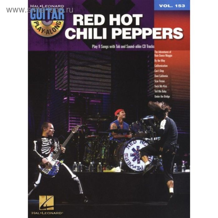 GUITAR PLAY ALONG VOLUME 153 RED HOT CHILI PEPPERS GTR BK/CD - Фото 1