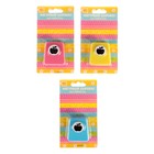 Дырокол фигурный призма "Яблоко" d=1,8 см 3,5×4×3 см МИКС - Фото 3