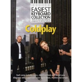 

EASIEST KEYBOARD COLLECTION COLDPLAY MLC/KBD BOOK