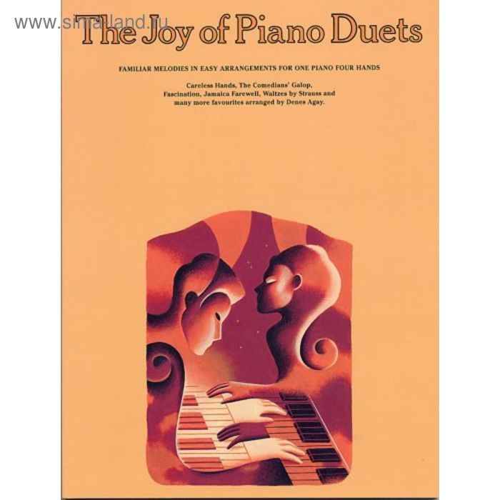 The Joy Of Piano Duets сборник фортепианных дуэтов, 80 стр., язык: английский - Фото 1
