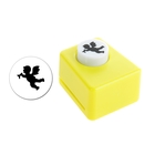 Дырокол фигурный призма "Ангел" d=1,8 см 3,5×4×3 см МИКС - Фото 1