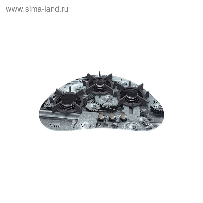 Варочная поверхность Gefest СГ СН 2120К1, газовая, с рисунком - Фото 1